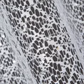 Firana MIRASOL o strukturze siatki zdobiona cekinami - 140 x 250 cm - biały 5