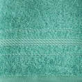 Ręcznik ELMA o klasycznej stylistyce z delikatną bordiurą w formie sznurka - 30 x 50 cm - miętowy 2