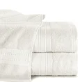 Ręcznik KAYA klasyczny z żakardową bordiurą - 70 x 140 cm - kremowy 1