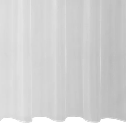 DESIGN 91 Firana ALEXA z gładkiej przezroczystej mikrosiateczki z mocnym połyskiem DESIGN 91 Firana ALEXA z gładkiej przezroczystej mikrosiateczki z mocnym połyskiem - 350 x 150 cm