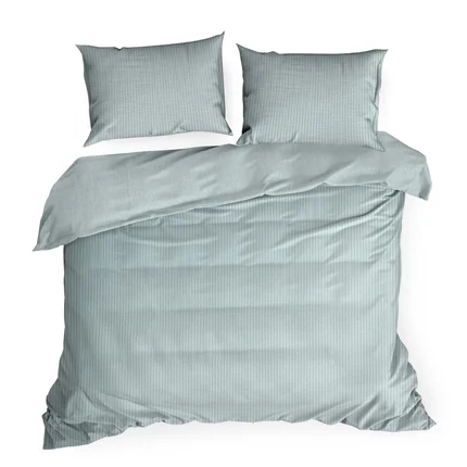 TERRA COLLECTION Komplet pościeli PALERMO 9 z wzorem w paseczki z delikatnie marszczonej tkaniny TERRA COLLECTION Komplet pościeli PALERMO 9 z wzorem w paseczki z delikatnie marszczonej tkaniny - 220 x 200 cm
