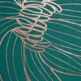 LIMITED COLLECTION Obraz SALVIA 5 z różowego złota błyszczącym nadrukiem w miedzianej ramie - 53 x 73 cm - zielony 6