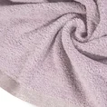 Ręcznik z delikatną bordiurą - 70 x 140 cm - liliowy 5
