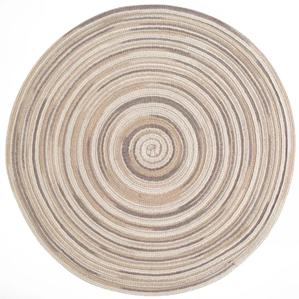 Okrągła pleciona podkładka BOHO 3 strukturalna Okrągła pleciona podkładka BOHO 3 strukturalna - ∅ 38 cm