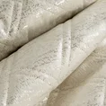 DESIGN 91 narzuta welwetowa pikowana metodą hot press w wzór karo - 170 x 210 cm - kremowy 4