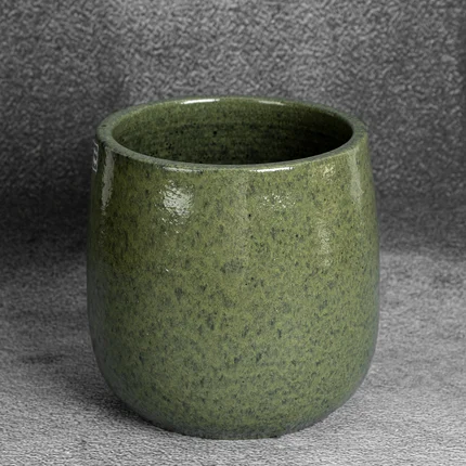 Osłonka ceramiczna TALIA o delikatnej strukturze Osłonka ceramiczna TALIA o delikatnej strukturze - ∅ 19 x 19 cm
