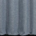 TERRA COLLECTION Zasłona PALERMO z miękkiej siatki w stylu eko wykończona obciążnikiem - 140 x 250 cm - niebieski 3