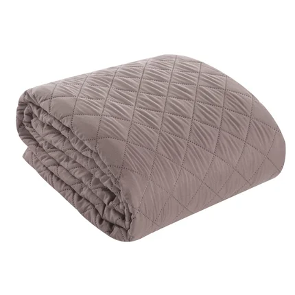 DESIGN 91 Narzuta ALARA 3 z geometrycznym wzorem wytłaczanym techniką hot press DESIGN 91 Narzuta ALARA 3 z geometrycznym wzorem wytłaczanym techniką hot press - 220 x 240 cm