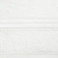 Ręcznik LORI z bordiurą podkreśloną błyszczącą nicią - 30 x 50 cm - biały 2