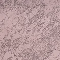 Zasłona RIVA z miękkiego welwetu z drobnym marmurowym wzorem - 140 x 270 cm - różowy 11