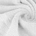 Ręcznik KAYA klasyczny z żakardową bordiurą - 30 x 50 cm - biały 5
