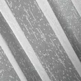 Firana o strukturze deszczyku z dodatkiem przezroczystej połyskującej nici - 140 x 250 cm - biały 6