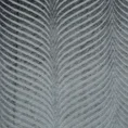 Zasłona LUSSI z lśniącego welwetu z żakardowym wzorem - 140 x 250 cm - stalowy 12