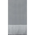 Tkanina firanowa markizeta z ozdobnym pasem fantazyjnego haftu - 290 cm - biały 8