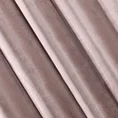DIVA LINE  Zasłona RIA z miękkiego welwetu o aksamitnej strukturze Posiada aż 10 przelotek, gramatura 300 g/m2 - 140 x 250 cm - pudrowy róż 6