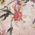 NOVA PRINT GIFT Komplet pościeli ANET z wysokogatunkowej satyny bawełnianej z motywem kwiatowym w kartonowym opakowaniu na prezent - 220 x 200 cm - biały 5