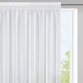 ELLA LINE Dekoracja okienna ARGEA z gładkiej etaminy - 350 x 150 cm - biały 1
