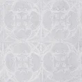 REINA LINE Komplet pościeli z naturalnej tkaniny z włóknem TENCEL o jedwabistym dotyku z motywem ornamentowym - 220 x 200 cm - jasnoszary 2