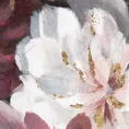 Obraz GARDEN ręcznie malowane na płótnie  kwiaty - 60 x 60 cm - naturalny 2