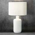 Lampa stołowa ARIA na ceramicznej podstawie - ∅ 36 x 60 cm - biały 2