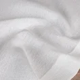 Obrus STELLA 2 z tkaniny przypominającej płótno z podwójną listwą na brzegach - 145 x 400 cm - biały 11