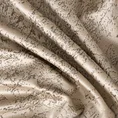 Zasłona RIVA z miękkiego welwetu z drobnym marmurowym wzorem - 140 x 270 cm - ciemnobeżowy 10