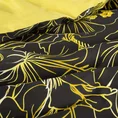 EUROFIRANY NOVA Komplet pościeli MEGAN z wysokogatunkowej satyny bawełnianej z kwiatowym motywem zentangle - 220 x 200 cm - czarny 7