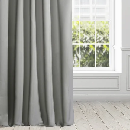 DIVA LINE Zasłona ESSME błyszcząca z wyraźnym splotem DIVA LINE Zasłona ESSME błyszcząca z wyraźnym splotem - 140 x 270 cm