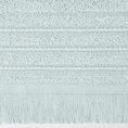 Ręcznik bawełniany MIRENA w stylu boho z frędzlami - 70 x 140 cm - miętowy 2