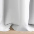 Zasłona ADARA z ozdobną taśmą z cyrkoniami - 140 x 270 cm - biały 3