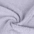 Ręcznik z ozdobną bordiurą z dodatkiem cyrkonii - 50 x 90 cm - liliowy 5