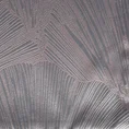 PIERRE CARDIN bieżnik welwetowy GOJA z błyszczącym nadrukiem w formie liści miłorzębu - 40 x 140 cm - szary 4