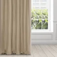 Zasłona ADELAIDE z miękkiej tkaniny o zamszowym chwycie i drobnym strukturalnym wzorze - 140 x 270 cm - kremowy 1