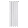 Zasłona DORA z gładkiej i miękkiej w dotyku tkaniny o welurowej strukturze - 360 x 220 cm - biały 5