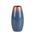 Wazon ceramiczny NESSA z efektem ombre - ∅ 11 x 22 cm - niebieski 2