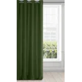 Zasłona ADELAIDE z miękkiej tkaniny o zamszowym chwycie i drobnym strukturalnym wzorze - 140 x 250 cm - zielony 2