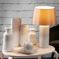 Lampa EDNA o podstawie z glinki ceramicznej - ∅ 33 x 56 cm - kremowy 4