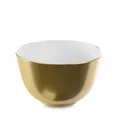 Misa ceramiczna EBRU biało-złota - ∅ 25 x 15 cm - biały 2