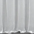Firana PILAR z delikatnymi prążkami i efektem deszczyku - 350 x 250 cm - biały 3