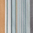 EUROFIRANY CLASSIC RENFORCE DELUXE Komplet pościeli SARA 36 z wysokogatunkowej bawełny z wzorem w pasy - 220 x 200 cm - jasnoturkusowy 4