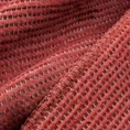 TERRA COLLECTION Miękka i miła w dotyku narzuta MOROCCO z przewagą bawełny oraz dodatkiem włókien z recyklingu - 220 x 240 cm - czerwony 5