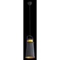 Lampa LARRY z metalu  w stylu loftowym - ∅ 19 x 36 cm - złoty 6