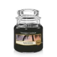 YANKEE CANDLE - Mała świeca zapachowa w słoiku - Black Coconut - ∅ 6 x 9 cm - czarny 1