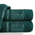 PIERRE CARDIN Ręcznik TEO w kolorze turkusowym, z żakardową bordiurą - 50 x 100 cm - turkusowy 1