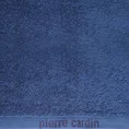 PIERRE CARDIN Ręcznik EVI w kolorze granatowym, z żakardową bordiurą - 50 x 90 cm - granatowy 2