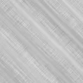 Tkanina firanowa gładka matowa etamina  o gęstym splocie wykończona szwem obciążającym - 300 cm - biały 5