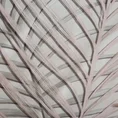 REINA LINE Komplet pościeli z makosatyny bawełnianej z motywem liści palmy - 220 x 200 cm - beżowy 2