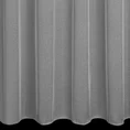 Tkanina firanowa gładka, półtransparentna o drobnym strukturalnym wzorze zakończona szwem obciążającym - 290 cm - szary 3