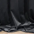 EWA MINGE Zasłona KELIS z miękkiego welwetu zdobiona pasem z motywem zwierzęcym - 140 x 250 cm - czarny 3