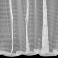 Firana gotowa ADRIANA o strukturze drobnej siatki - 400 x 250 cm - biały 3